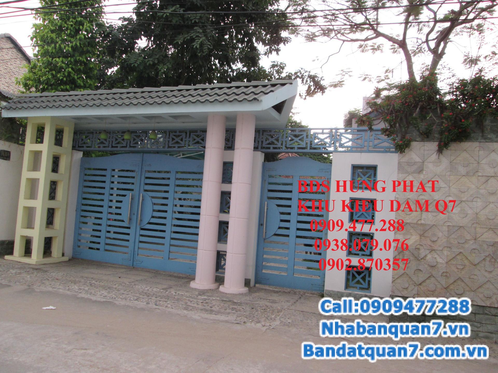 Cần bán gấp nhà biệt thự Vườn KDC Kiều Đàm, Phường Tân Hưng, Quận 7, TP.HCM.