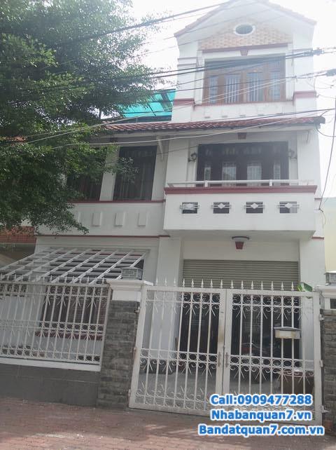 Cần bán căn nhà góc 2 mặt tiền khu Him Lam Kênh Tẻ, Quận 7