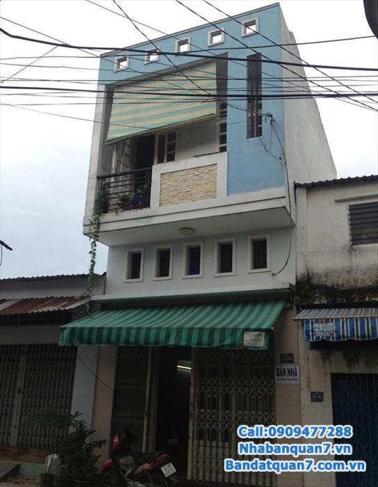 Cần bán nhà phố Him Lam Kênh Tẻ Q7, 5x20m, mặt tiền D1 35m