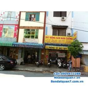 Bán nhà mặt tiền đường số P.Tân Quy, Quận 7. DT:5x22m nhà rất đẹp 1 trệt 2 lầu 1 sân thượng