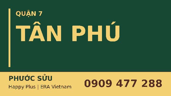 Khu dân cư Tân Phú Quận 7, cửa ngõ vào Phú Mỹ Hưng theo đường Nguyễn Lương Bằng