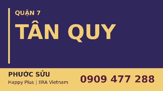 Khu dân cư Tân Quy Quận 7 nằm giữa các trục đường Nguyễn Thị Thập và Nguyễn Văn Linh