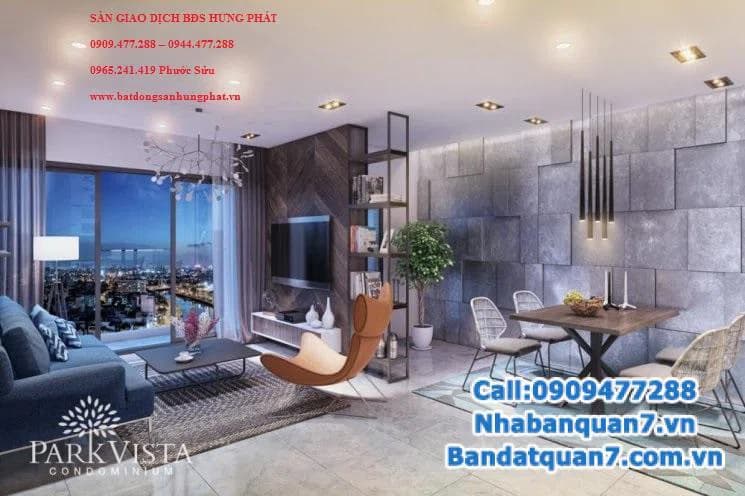 CH Park Vista gần Quận 7, chỉ 20tr/m2.