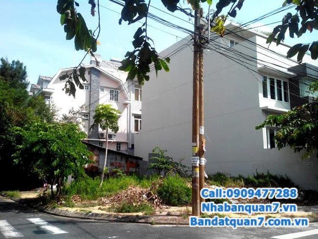 Bán đất mặt tiền đường 53, phường Tân Quy, Quận 7, diện tích 203m2