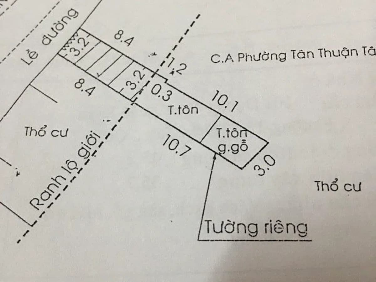 Bán nhà mặt tiền đường Trần Xuân Soạn, 3x19 m2, 3.5 Tỷ Lh 0909477288