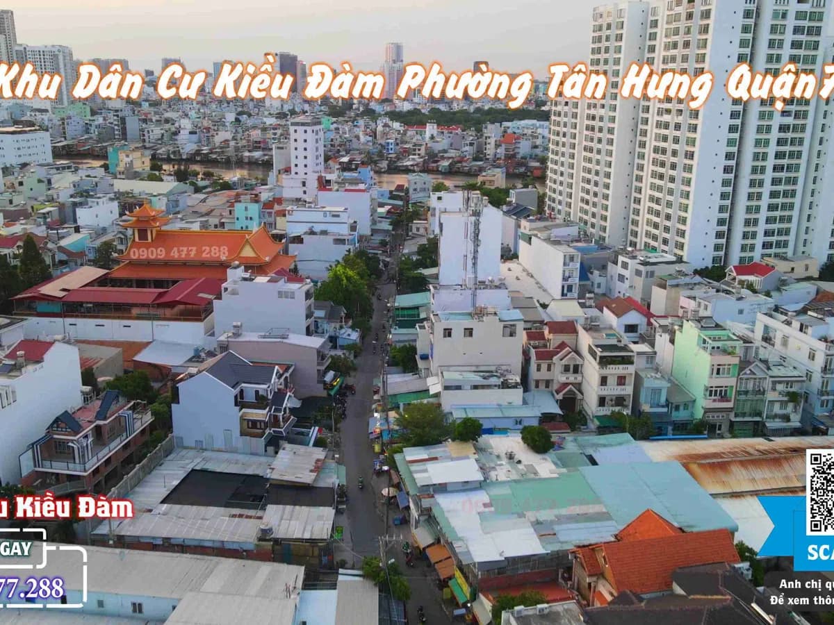 HOT - Bán đất khu Kiều Đàm hẻm 793 Trần Xuân Soạn, Phường Tân Hưng, Quận 7 – ảnh 1