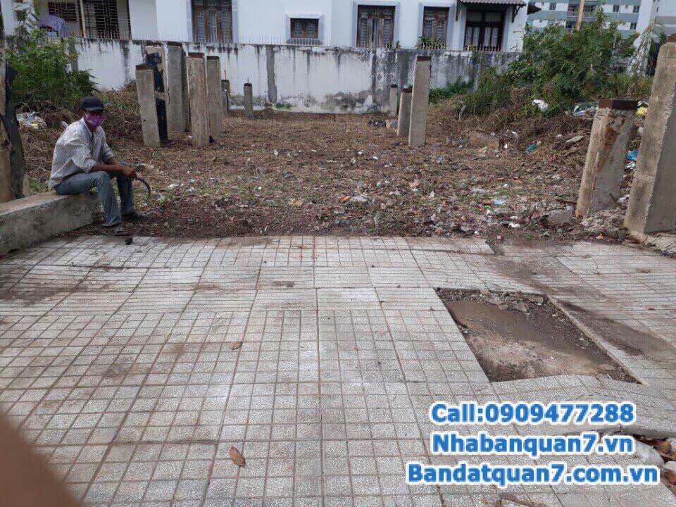 Bán đất công ích quận 4 phường Phú Mỹ, dt 7x19m, giá tốt để đầu tư. LH 0909.477.288