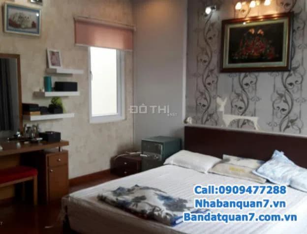 Bán biệt thự Kiều Đàm quận 7, diện tích 208m2, giá hấp dẫn, LH 0909477288