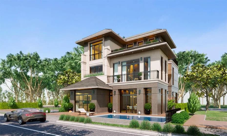 Dự an biệt thự huyện Nhà bè - Hé lộ những tiêu chuẩn khắt khe về chốn an cư xứng tầm thượng lưu
