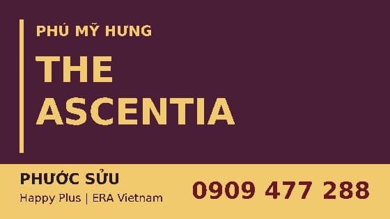 Ảnh bìa bài viết căn hộ The Ascentia Phú Mỹ Hưng Quận 7 – Phước Sửu, Happy Plus