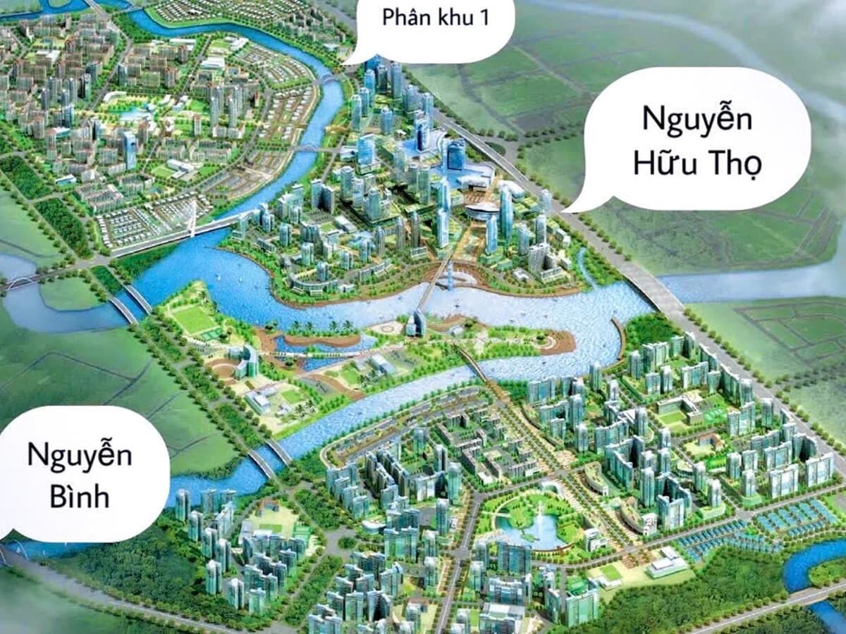 Phối cảnh khu đô thị GS Metrocity Nhà Bè, khu Nam Sài Gòn