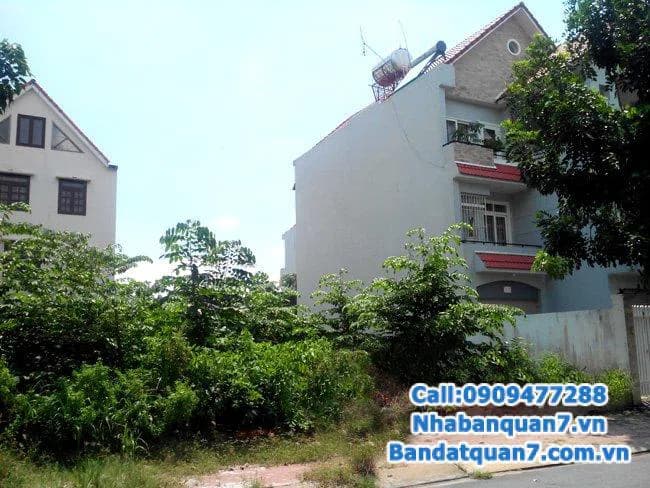 Cần bán lô đất góc 2 MT khu An Phú Hưng, p. Tân Phong, quận 7