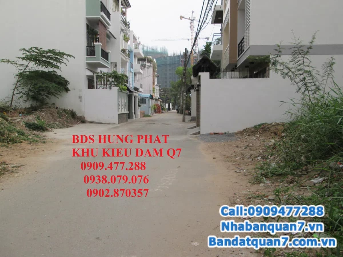 Bán lô đất hẻm 791 khu dân cư kiều đàm,hướng Đông Nam, diện tích 5x16m, mặt tiền đường lớn 5m, giá 2.7 tỷ, sổ đỏ