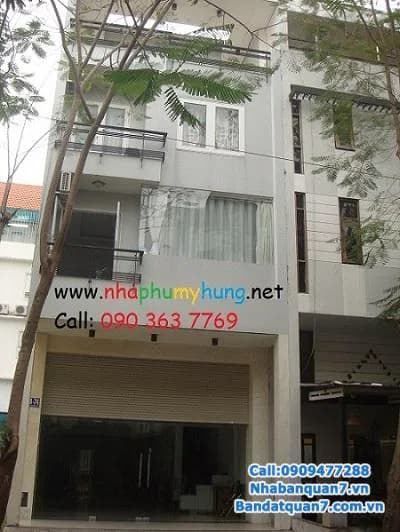 Bán nhà MT đường D1. 5x20m xây dựng 1 hầm 1 trệt 3 lầu