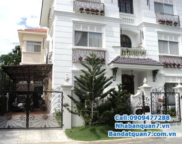 Cần bán biệt thự 3 lầu đẹp khu dân cư an phú hưng
