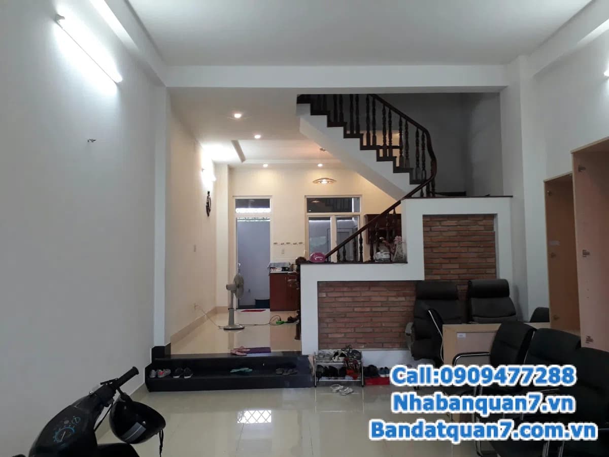Bán nhà khu Hoàn Cầu quận 7, dt 5x14m, giá 5,68 tỷ, LH 0909.477.288