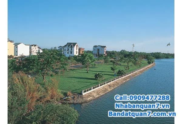 Bán lô đất biệt thự trong Khu dân cư Sadeco ven sông, quận 7. – ảnh 1