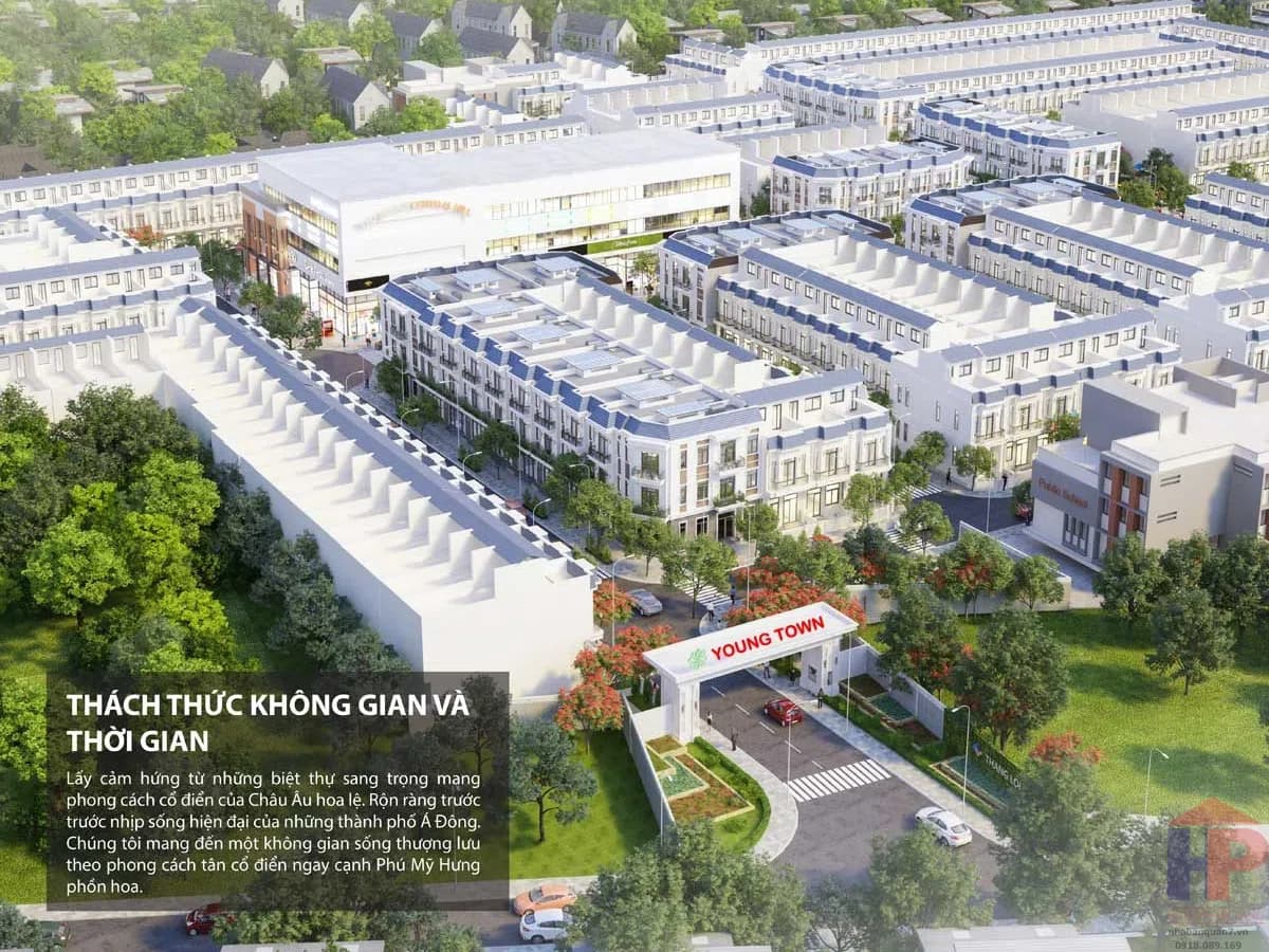 Mặt Bằng Dự Án Young Town Tây Bắc Sài Gòn