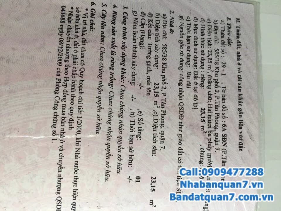 Cho thuê hoặc bán nhà nguyên căn hẻm xe hơi, diện tích