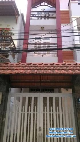 Bán nhà hẻm 119 đuờng nguyễn thị thập