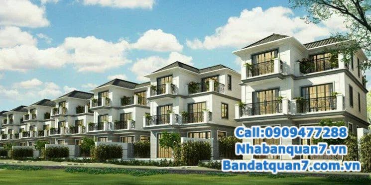Bán nhà KDC Him Lam Kênh Tẻ Q7, MT đường D1, 2 căn liền E8, E9, 300m2, giá 45 tỷ. – ảnh 1