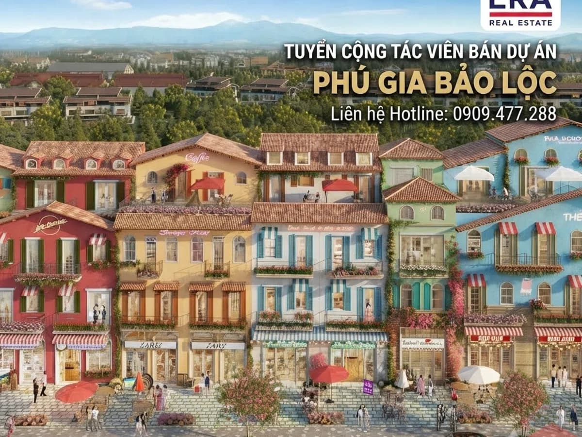 Tuyển dụng nhân viên kinh doanh bán dự án Phú Gia Bảo Lộc