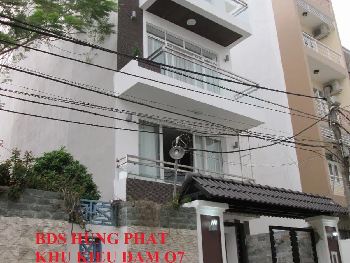 Bán gấp nhà đẹp dạng Villa, KDC Kiều Đàm, Tân Hưng, Quận 7