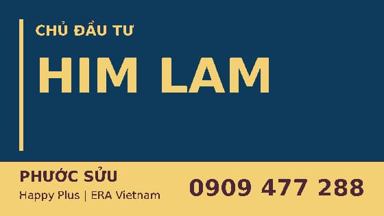 Chủ đầu tư Him Lam – Phước Sửu Happy Plus ERA Vietnam