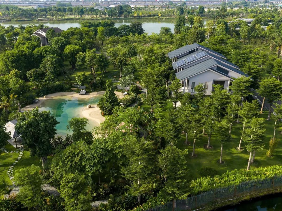Biệt thự ven hồ tại khu đô thị Eco Retreat, Bến Lức