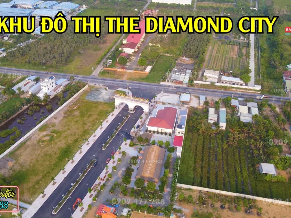VỊ TRÍ DỰ ÁN DIAMOND CITY LONG AN