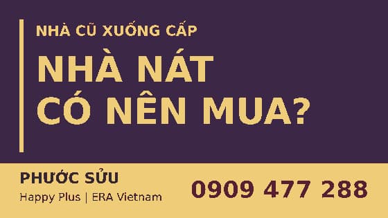 Có nên mua nhà nát, ưu nhược điểm và lưu ý khi kiểm tra