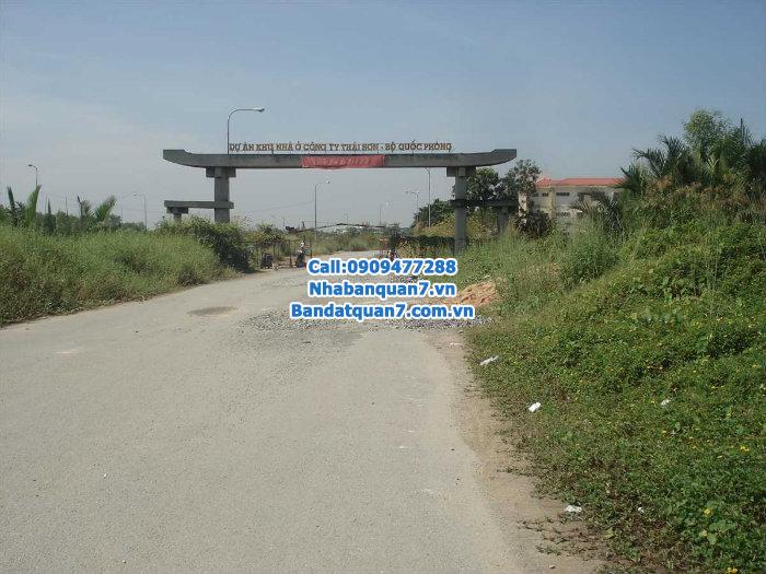 Cần bán gấp lô đất Thái Sơn 1, xã Phước Kiển, huyện Nhà Bè, Tp. HCM lh 0909.477.288