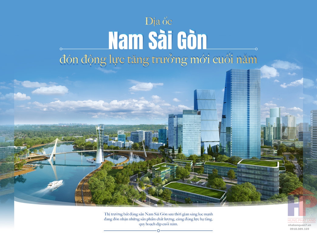 Địa ốc Nam Sài Gòn – đón động lực tăng trưởng mới cuối năm